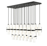 Cayden 23 Light Linear Chandelier 16.75 x 18 Inches Wide by Z-Lite - 1946P-23L