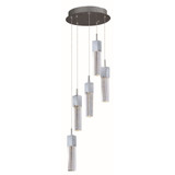 Fizz III 37.5W 5 LED Light Medium Pendant by ET2 - E22765