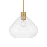 Elaris 1 Light Pendant 10.5 Inch Tall and 12.5 Inch Wide by Minka Lavery - 1941