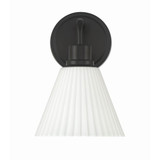 Pleated II 1 Light Wall Sconce 10.38 Inch and 7.13 Inch Wide by Craftmade - 62301