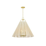 Sonoma 6 Light Chandelier 33 Inch Tall and 37 Inch Wide by Troy - F3436