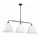 Pleated II 3 Light Island 19.13 Inch Tall and 14 Inch Wide by Craftmade - 62373