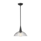 Lunelle 1 Light Pendant 9.25 Inch Tall and 12 Inch Wide by Z Lite - 3051P12