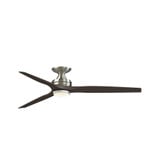 Spitfire Flush Ceiling Fan with Light Kit 12 X 64 Inch Wide by Fanimation - FPD6721-64DWLKF