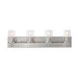Lateral 4 Light Bath Vanity 7.75 Inch Tall and 30 Inch Wide by Maxim - 10284CL