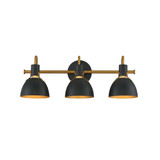 Dusk 3 Light Bath Vanity 8.75 Inch Tall and 24 Inch Wide by Maxim - 12343