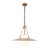 Waverly 1 Light Pendant 19.25 Inch Tall and 22 Inch Wide by Alora - PD319722