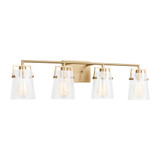 Crofton 4 Light Bath Vanity 9 X 33.38 Inch Wide by Visual Comfort Studio - DJV1034CKG