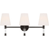 Hanover 3 Light Bath Vanity 11 X 24.63 Inch Wide by Visual Comfort Studio - CV1053