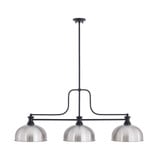 Melange 3 Light Billiard 21.5 Inch Tall and 13 Inch Wide by Z Lite - 725-3BILL-D13MSHADE