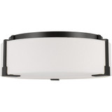 Bergen 2 Light Flush Mount 5 X 14.38 Inch Wide by Visual Comfort Studio - TFF1002