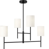 Key 4 Light Chandelier 22 Inch Tall X 32 Inch Wide by Visual Comfort Studio - BC1024