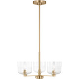 Lochdale 3 Light Chandelier 10.25X17.88 Inch Wide by Visual Comfort Studio - DJC1233