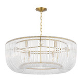Pierce 6 Light Pendant 16.25 Inch and 36 Inch Wide by Visual Comfort Studio - CP1466