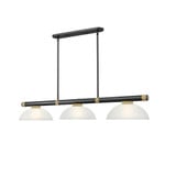 Vanguard 3 Light Billiard 8 Inch Tall and 13.75 Inch Wide by Z Lite - 3050-3-14