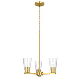 Stamos 3 Light Chandelier 15.5 Inch Tall and 18 Inch Wide by Kichler - 52435_1