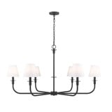 Tova 6 Light Chandelier 26.5 Inch Tall and 48.75 Inch Wide by Z Lite - 3049-45