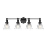 Auden 4 Light Bath Vanity 9.75 Inch Tall and 31.75 Inch Wide by Z Lite - 7704-4V