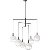 Torian 6 Light Chandelier 38.13 X 39.75 Inch Wide by Visual Comfort Studio - SLC1036