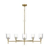 Hartley 5 Light Chandelier 23.5 X 36 Inch Wide by Visual Comfort Studio - TFC1135