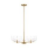 Lochdale 5 Light Chandelier 10.25 X 24 Inch Wide by Visual Comfort Studio - DJC1225