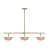 Hubbard 10W 3 LED Linear Chandelier 8.5 Inch X 44 Inch Wide by Savoy House - 1-1250-3