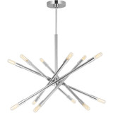 Eastyn 12 Light Chandelier 19 X 22.5 Inch Wide by Visual Comfort Studio - CC16712