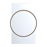 Trails 63W 1 LED Rectangular Mirror 46 Inch Tall X 30 Inch Wide by Eurofase - 50895