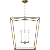 Viota 4 Light Pendant 29.75 Inch and 25 Inch Wide by Visual Comfort Studio - EC1364