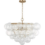 Zia 5 Light Chandelier 19.52 Inch Tall and 27.55 Inch Wide By Generation - PLCH108