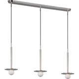 Nodes 3 Light Linear Chandelier 20X48.5 Inch Wide by Visual Comfort Studio - KC1143