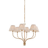 Garnerville 6 Light Chandelier 25.75 Inch and 36 Inch Wide by Hudson Valley - 9346