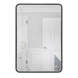 Monica 83W 1 LED Framed Rounded Rectangular Mirror 24.39 Inch by Craftmade - MIR2418RRT