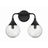 Reflection 2 Light Bath Vanity 11 Inch Tall and 16 Inch Wide by Craftmade - 61202
