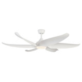 Coronado 6 Blade Ceiling Fan with Light Kit 60 Inches Wide by Kuzco - CF90960