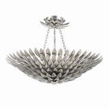 Broche 6 Light 24.5 Inch Wide Semi Flush Mount by Crystorama - 517_CEILING