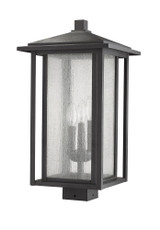 Aspen 3 Light Outdoor Post Mount Lantern 11 x 22.44 Inches by Z-Lite - 554PHXT2