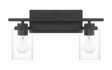 Clark 2 Light Bath Vanity 9.38 Inch Tall and 17.38 Inch Wide by Craftmade - 20417