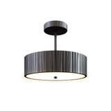 Kensington 32W LED 12 Inch Wide Semi Flush Mount by Alora - SF361212