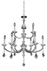 Floridia 9 Light Large 2 Tier Chandelier by Allegri - 12172-3431