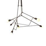Divergence 6 Light Oversized Outdoor Long Pendant by Hubbardton Forge - 362015-long