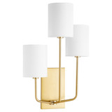 Harmony 3 Light Wall Sconce by Quorum - 557-3