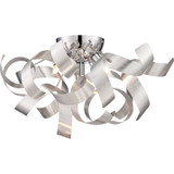 Ribbons 4 Light 16.5 Inch Wide Flush Mount by Quoizel - RBN1616