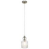 Riviera 1 Light Mini Pendant by Kichler - 43957
