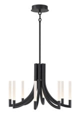 Olette 32W 8 LED Chandelier 17 Inch Tall and 24 Inch Wide by Eurofase - 49010