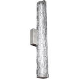 Cutler 1 Light Acrylic Vanity Light 24 Inch Tall by Visual Comfort Studio - WB1869