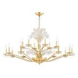 Beaumont 20 Light Oversized Chandelier by Hudson Valley - 4452