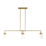 Anders 4 Light Chandelier 9.5 Inch X 48 Inch Wide by Visual Comfort Studio - GLC1184