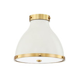 Painted No. 3 2 Light 16 Inch Wide Flush Mount by Hudson Valley - MDS360