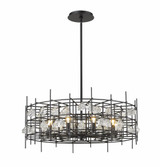 Garroway 9 Light Chandelier 32 Inches Wide by 14 Inches High by Z-Lite - 4007-32